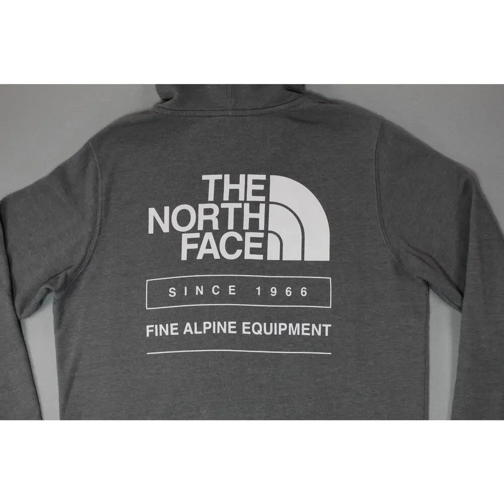 The North Face Gray Pullover Hoodie Sweatshirt Mens Medium